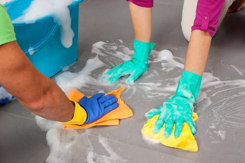 Online payment protection icon for carpet cleaning customers
